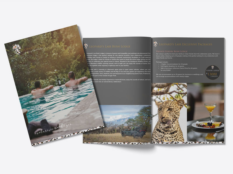 Leopards Lair Exclusive Venue Brochure